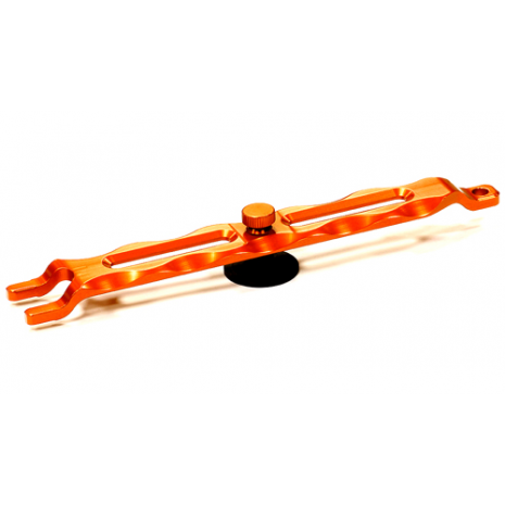 Фиксатор аккумулятора (оранж) для Traxxas 1/10 Slash 4x4 & 2WD артикул T8536ORANGE
