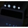 Багажник на крышу с 4 LED фарами 1/10 (11см X 10см X 3.5см) (RC Rock Crawler Accessories Metal Mesh Wire Luggage Tray Type B) артикул YA-0402