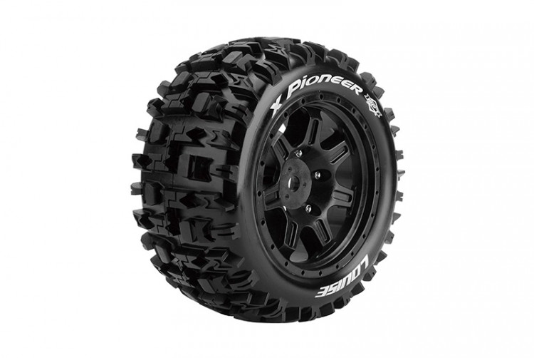 Колёса в сборе для автомоделей MONSTER TRUCK 1/5 HEX 24mm (2шт.) артикул L-T3296B