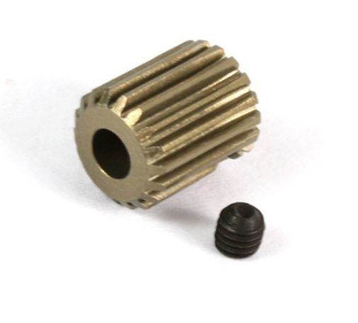 Шестерня ведомая - ПИНЬОН 64P Алюм. - 17T [ Aluminum 7075 Hard Coated Motor Gear/Pinions 64 Pitch 17 Teeth ] артикул MG-64017