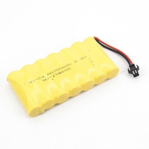 Аккумулятор LJ Battery Ni-Cd 8.4v ~ 700mah, разъём YP артикул NICD-84F-700-YP