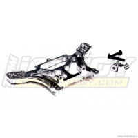 Бабочка задняя (SILVER) для Traxxas 1/10 Slash 2WD артикул T7876SILVER