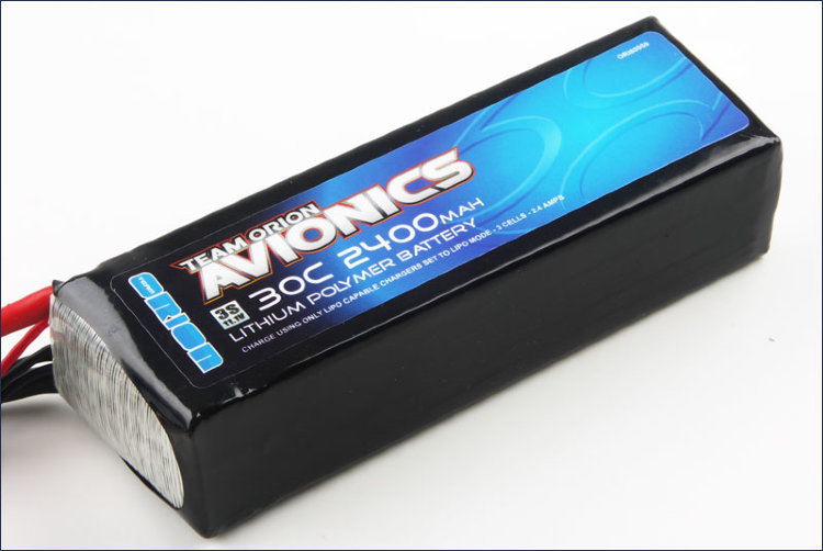 Avionics LiPo 2400 11,1V (30C) артикул ORI60059