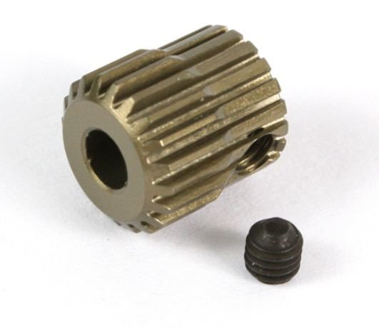 Шестерня ведомая - ПИНЬОН 64P Алюм. - 21T [ Aluminum 7075 Hard Coated Motor Gear/Pinions 64 Pitch 21 Teeth ] артикул MG-64021