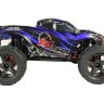 Радиоуправляемый монстр-трак 1/10 RTR Remo Hobby MMAX UPGRADE, 4WD, 2.4G (бесколлекторный мотор) артикул RH1035UPG-BLUE