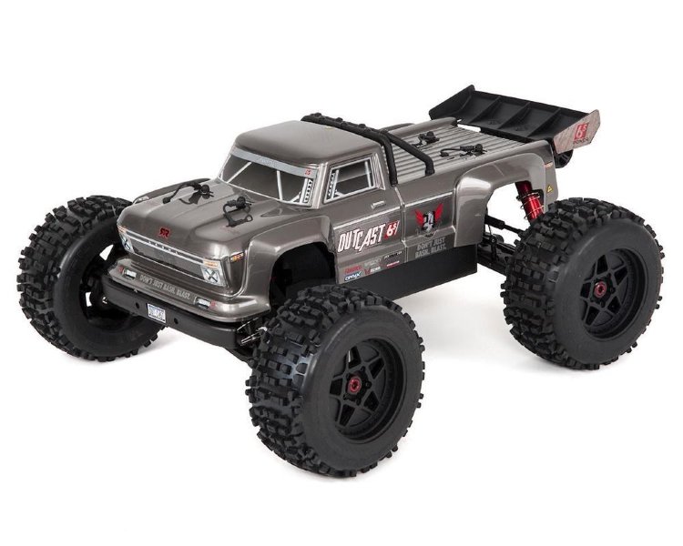 Защитный ЧЕХОЛ Polymotors на липучках для ARRMA OUTCAST 1:8 артикул PolyM-CovAR10wt