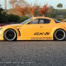 Кузов туринг 1/10 - MAZDA RX-8 A SPEC (200MM/ WB255MM) - некрашеный артикул HPI-7488