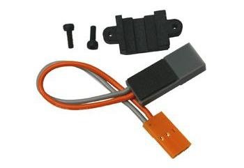Внешний вывод зарядки борта - 12cm (с крепежем)(Special 12cm Receiver Battery Pack Wire Set (w/mount)) артикул TM-114044 