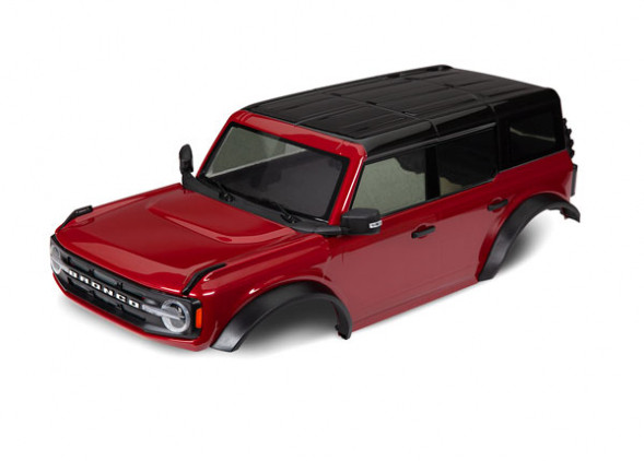 Кузов TRAXXAS TRX-4 Ford Bronco, Rapid Red (окрашенный, колёсная база 324 мм) артикул TRA9211R