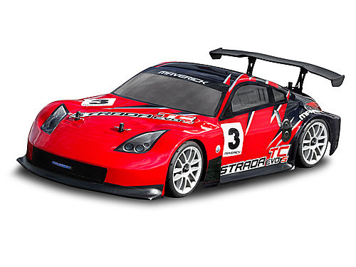 Кузов 1/10 - Red окрашен 200mm / (Touring Car Painted Body Red (Strada EVO TC)) артикул MV22673
