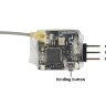 10-канальный мини приемник R6DSM (S-Bus, вес 1 грамм, размер 15 х 13 мм) артикул R6DSM
