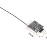 10-канальный мини приемник R6DSM (S-Bus, вес 1 грамм, размер 15 х 13 мм) артикул R6DSM