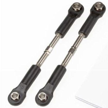 Тяги TRAXXAS Turnbuckles, camber link, 49mm (82mm center to center) (assembled with rod ends and hollow balls) артикул TRA3643