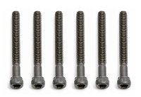 Винт 4-40 x 1" CUP  6шт.  4-40 x 1" Socket Head Screw артикул AS6928