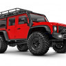 Радиоуправляемая автомодель "трофи" TRX-4M Land Rover (масштаб 1/18) артикул TRA97054-1-R