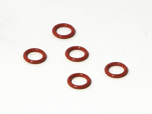  Кольцо уплотнительное SILICONE SS-045 4.5X6.6MM (RED) (5шт.) артикул HPI-6823