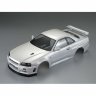 Кузов окрашенный 1/10 NISSAN SKYLINE BNR34 White Pearl (ширина 195 мм, колёсная база: 257 мм) артикул KB-48644