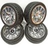 Колёса on-road 1/10 RC Car Wheel 26mm, ( НЕ СКЛЕЕННЫЕ ) , ( 4шт. ) артикул AX8010-1