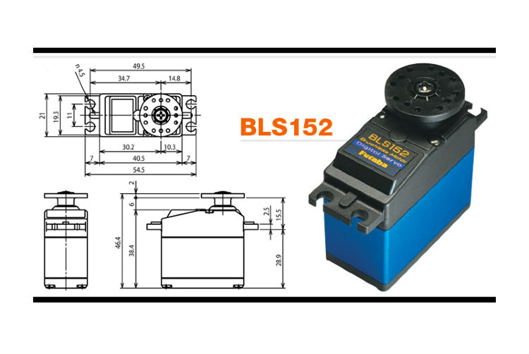 SERVO BLS152 артикул FUSBLS152