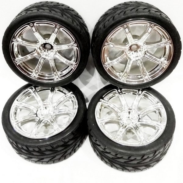 Колёса on-road 1/10 RC Car Wheel 26mm (3301), (НЕ СКЛЕЕННЫЕ), (4 шт.) артикул AX8002-1