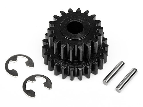 Шестерня КПП HD 18-23T (1M) с крепежом артикул HPI-102514 