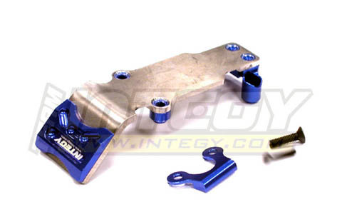 Защита днища задняя (Titanium) для Traxxas 1/16 E-Revo Slash Summit Rally артикул T3444BLUE