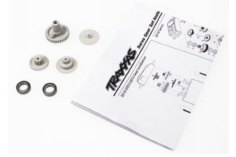 Шестерни сервопривода ( Gears set (for 2070, 2075 servos) артикул TRA2072