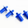Стойки крепления кузова Remo Hobby 1/8 (4 шт.) артикул RP2026-BLUE