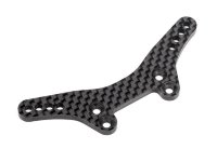 Опора крепления амортизаторов передняя (карбон) [SHOCK TOWER (FRONT/CARBON FIBER)] артикул HPI-114433