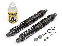 Амортизаторы в сборе задние VVC/HD (GUNMETAL/ 137-207mm/ 2шт) шток 6мм артикул HPI-102481