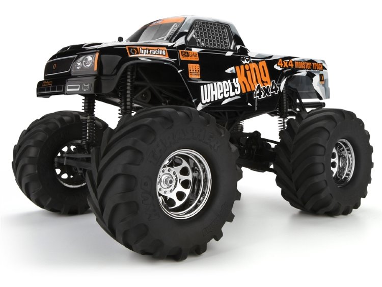 Радиоуправляемая автомодель монстр-трак электро - RTR WHEELY KING 4X4 (NEW) артикул HPI-106173