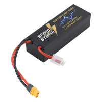 Аккумулятор Speed Storm Li-Po 11.1V 50C 5200 mAh Hard Case разъем XT60 размер (138x47x37 мм) артикул SS-3S5200-50-XT60