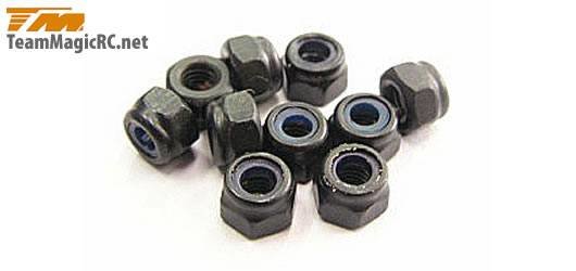 Гайки с фиксацией 3mm (10 шт.) сталь артикул TM-111007ST