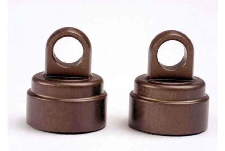 Shock caps, aluminum (2)/ (Big Bore Shocks, also fits plastic Ultra Shocks) артикул TRA2667