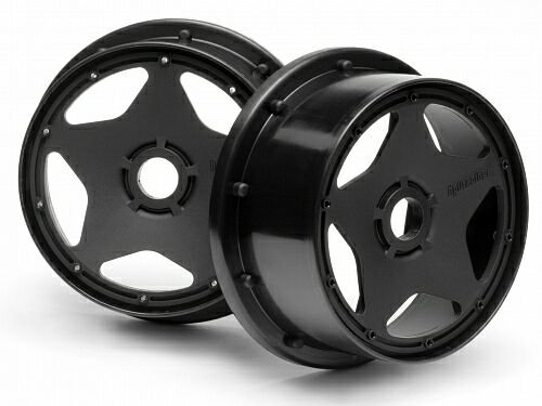 Диски багги 1/5 - перед. SUPER STAR BLACK (120X60MM/2шт.) артикул HPI-3221