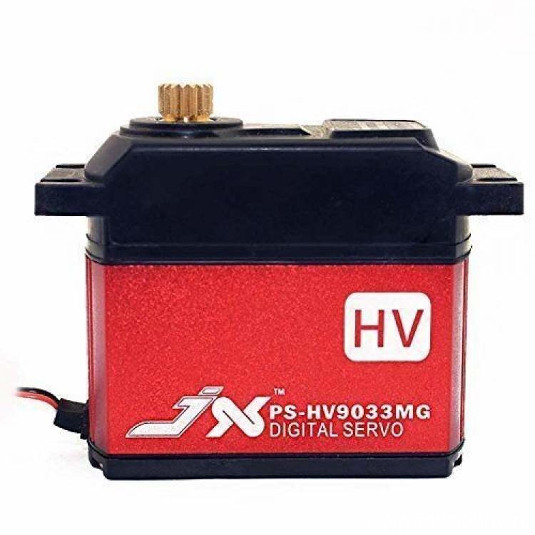 Сервомашинка JX Servo PS-HV9033MG большая цифровая для 1/5 с металлическими шестернями артикул JX-PS-HV9033MG