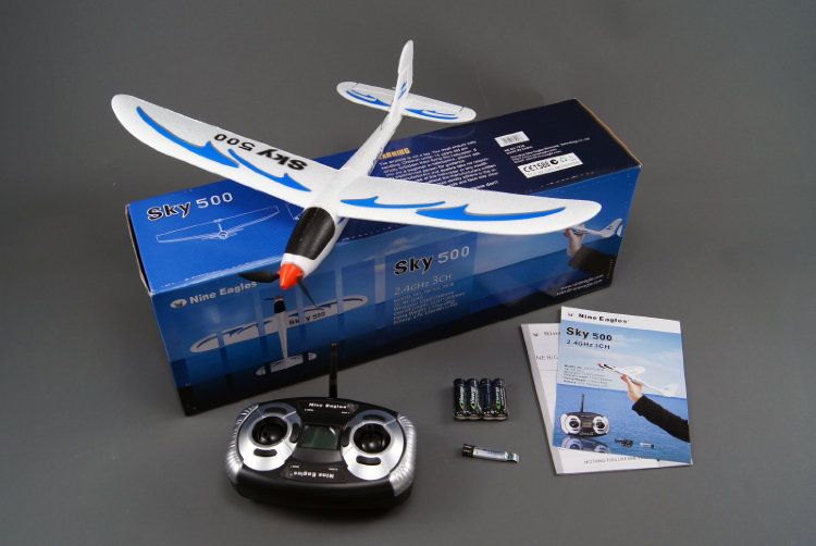 Радиоуправляемый планер Sky 500 (EPO) артикул NE30178724204001A