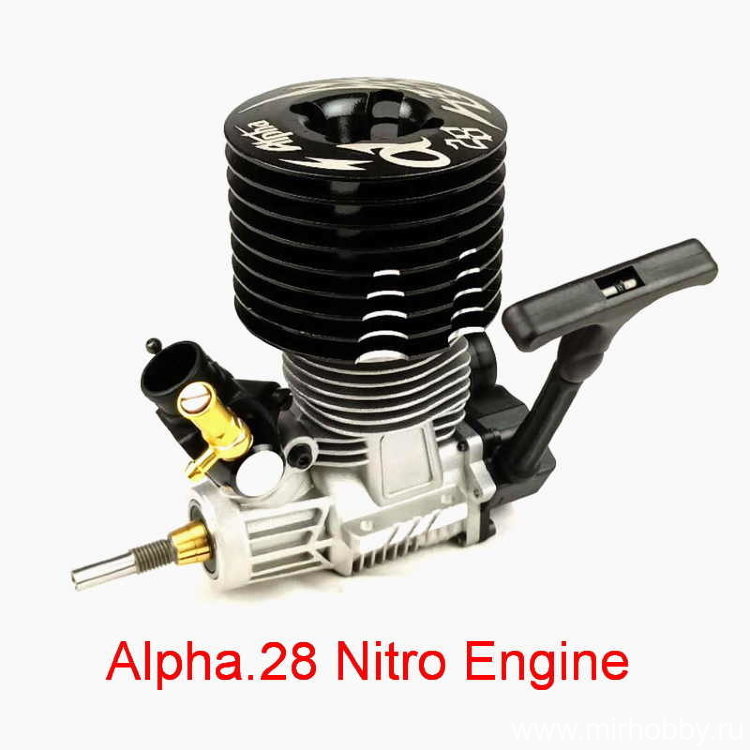 Нитродвигатель (калильный) Alpha ENGINE R28 (4.6) артикул A28004