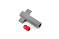 Antenna crimp nut, aluminum (red-anodized)/ antenna nut tools артикул TRA5526R 