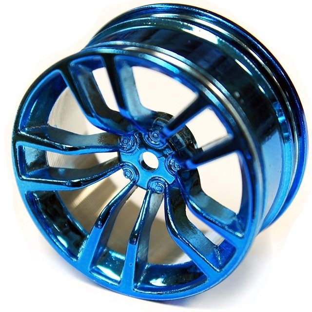 Диски металл шоссейные 1/10 (Alum. Blue / 4шт.) артикул AX-610B