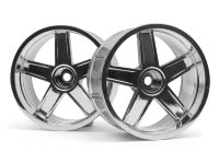  Диски туринг 1/10 - LP35 MF TYPE Хром (9мм OFFSET/2шт.) артикул HPI-33478 