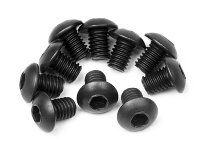 Винт HEX M3x4мм (10шт.) артикул HPI-100558