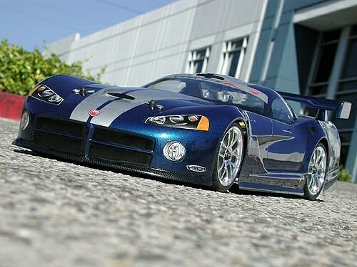 Кузов 1/10 - DODGE VIPER GTS - R 2003 (200MM) - некрашеный артикул  HPI-7473 