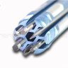Отвертка со сменными наконечниками (1.5/2.0/2.5/3.0mm+ плоская + крест) артикул TL2726-03