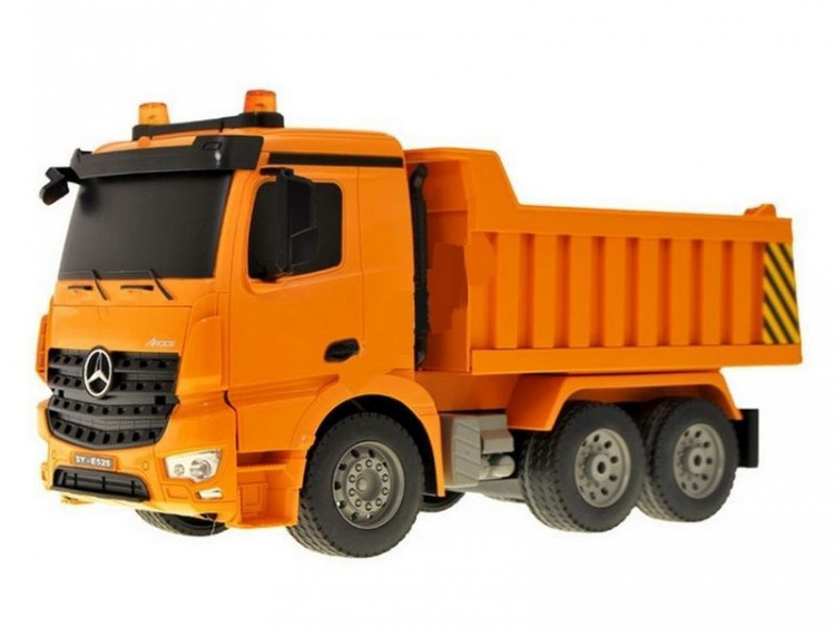 Радиоуправляемая модель самосвала Double Eagle Mercedes-Benz Arocs 1:20 "36 см" (пульт, аккумулятор, зарядное устройство) артикул E525-003
