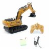 Радиоуправляемый экскаватор HUI NA TOYS масштаб 1/18 - HN1331 (2.4 гГц, 9 каналов управления) артикул HN1331 