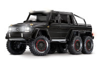 Радиоуправляемая машина TRAXXAS TRX-6 Mercedes-Benz G63 AMG (6x6, Black) артикул TRA88096-4-B