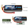 Аккумулятор Zeee Power Li-Po 4s 14.8v~7000mah (100C, Размер: 152x46x37 мм) артикул zeee-7000-4s-100c