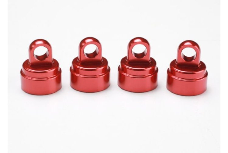SHOCK CAPS, ALUMINUM (RED-ANOD) артикул  TRA3767X