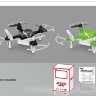 Квадрокоптер - Syma X12S Nano HeadFree 2.4G RTF артикул SYMA-X12S